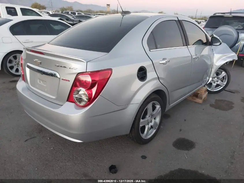 2016 CHEVROLET SONIC LTZ AUTO