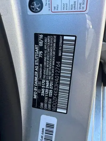 2017 MERCEDES-BENZ E 300 4MATIC  