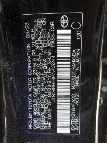 2023 TOYOTA COROLLA SE  