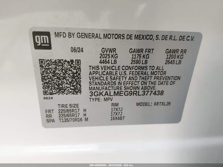 2024 GMC TERRAIN FWD SLE