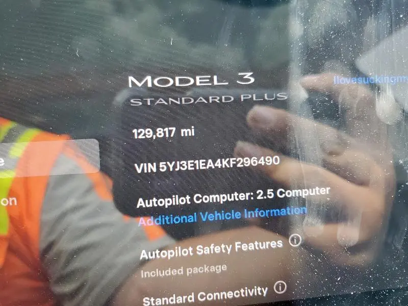 2019 TESLA MODEL 3   
