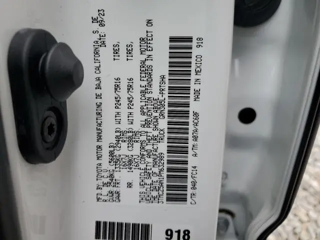 2023 TOYOTA TACOMA DOUBLE CAB  