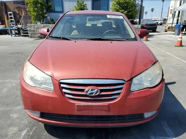 2010 HYUNDAI ELANTRA BLUE  
