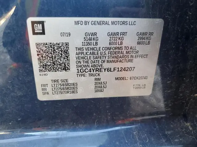 2020 CHEVROLET SILVERADO K2500 HIGH COUNTRY  