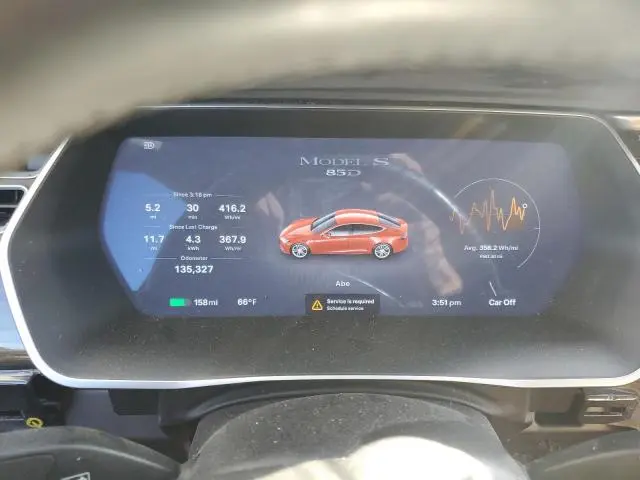 2015 TESLA MODEL S 85D  