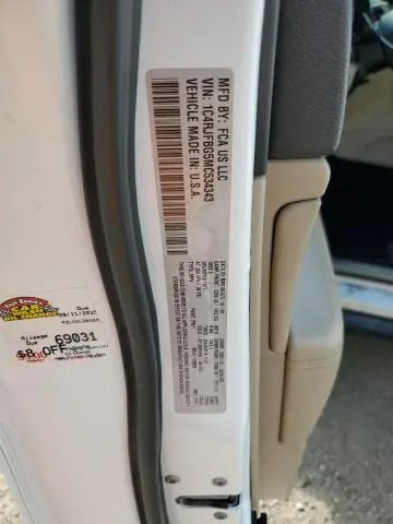 2021 JEEP GRAND CHEROKEE LIMITED  