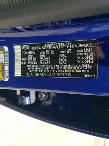 2023 HYUNDAI TUCSON SEL  