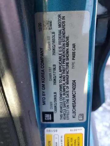 2021 CHEVROLET SPARK ACTIV  