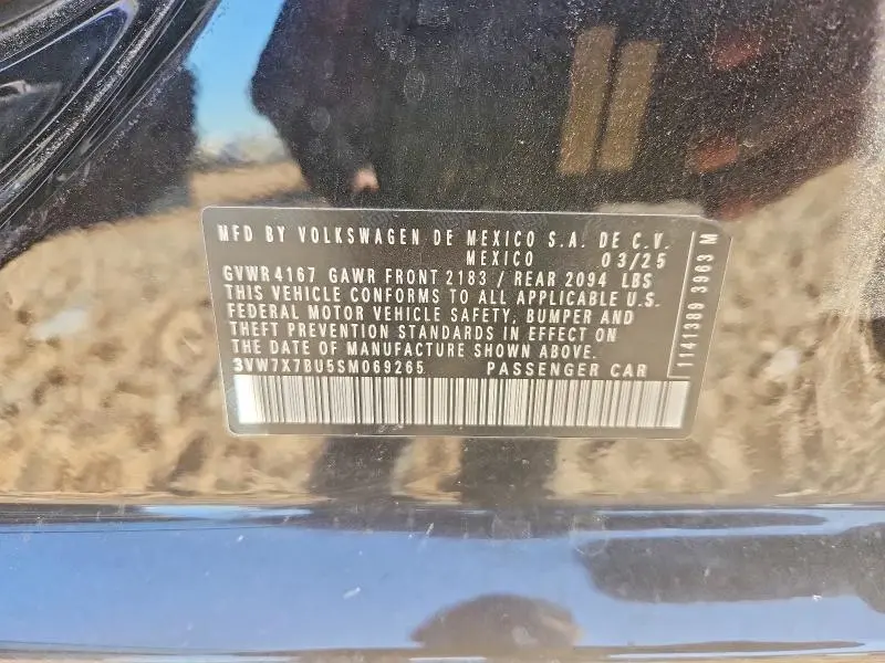 2025 VOLKSWAGEN JETTA SE  
