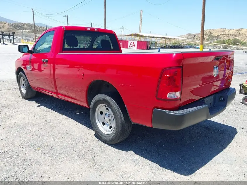 2017 RAM 1500 TRADESMAN  4X2 8' BOX