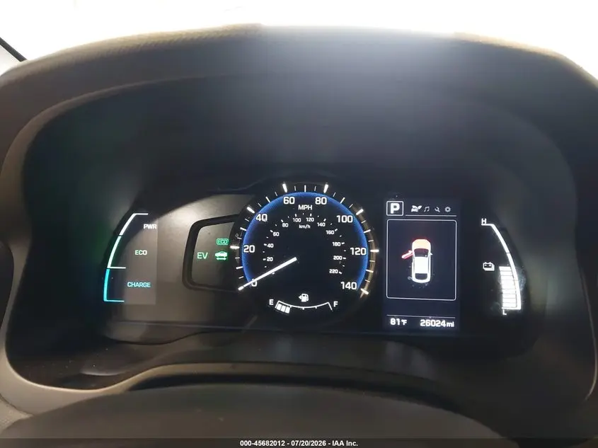 2019 HYUNDAI IONIQ HYBRID BLUE