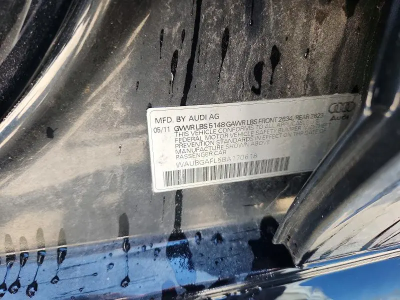 2011 AUDI S4 PREMIUM PLUS  