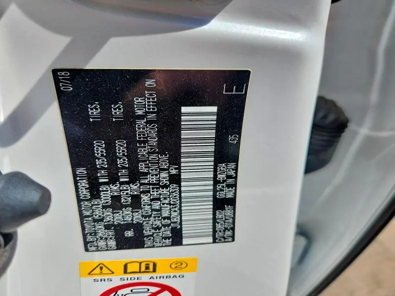 2018 LEXUS RX 350 BASE  