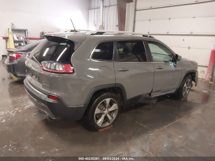 2019 JEEP CHEROKEE LIMITED 4X4