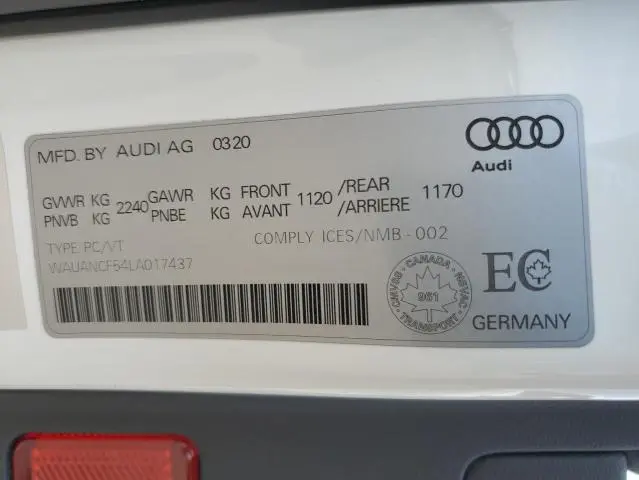 2020 AUDI A5 PREMIUM  