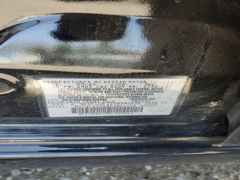 2024 NISSAN VERSA S  