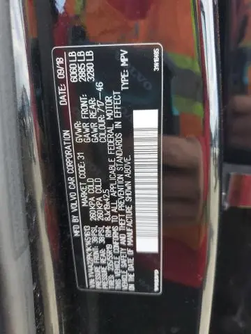 2019 VOLVO XC90 T6 MOMENTUM  