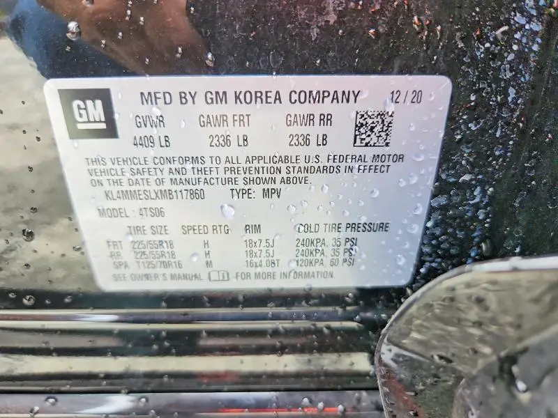 2021 BUICK ENCORE GX SELECT  