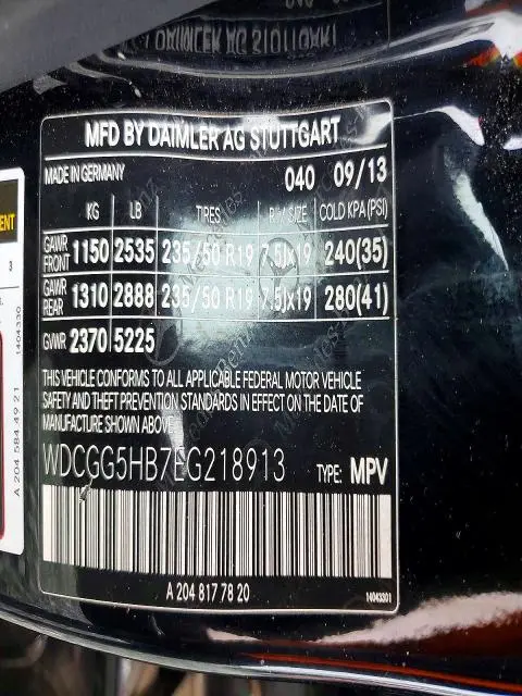 2014 MERCEDES-BENZ GLK 350  