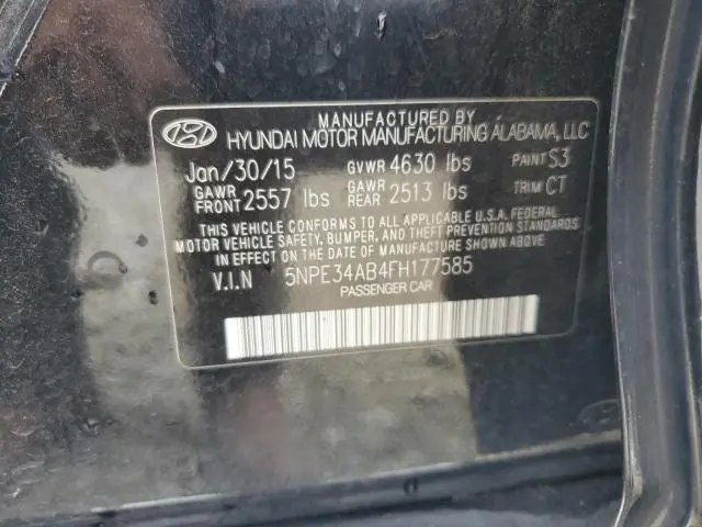 2015 HYUNDAI SONATA SPORT  