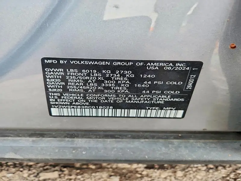 2024 VOLKSWAGEN ID.4 PRO S  