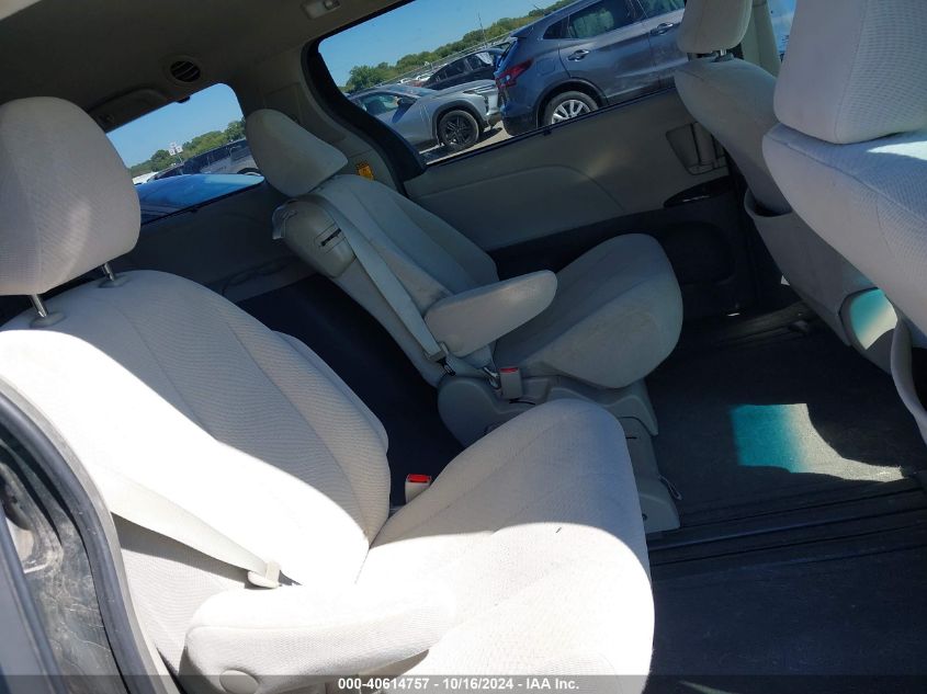 2014 TOYOTA SIENNA LE V6 8 PASSENGER