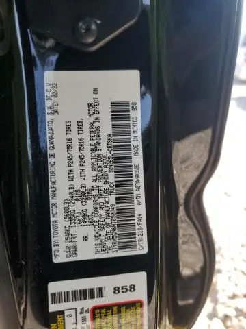 2022 TOYOTA TACOMA ACCESS CAB  