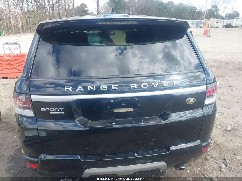 2017 LAND ROVER RANGE ROVER SPORT 3.0L V6 SUPERCHARGED HSE