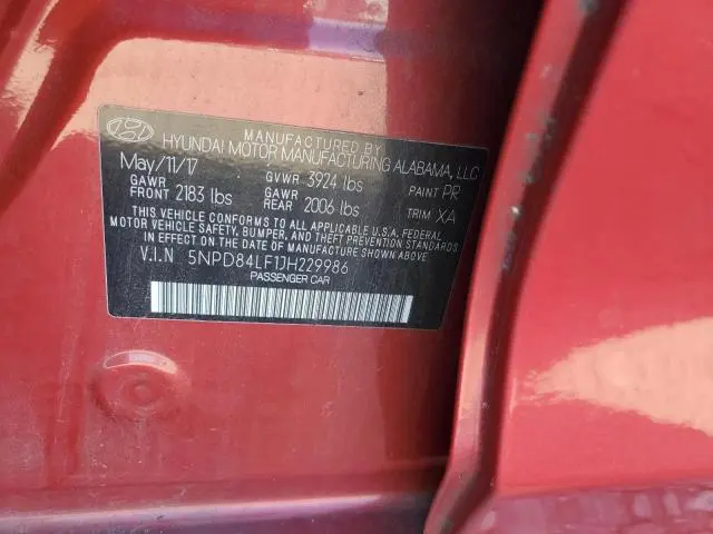 2018 HYUNDAI ELANTRA SEL  