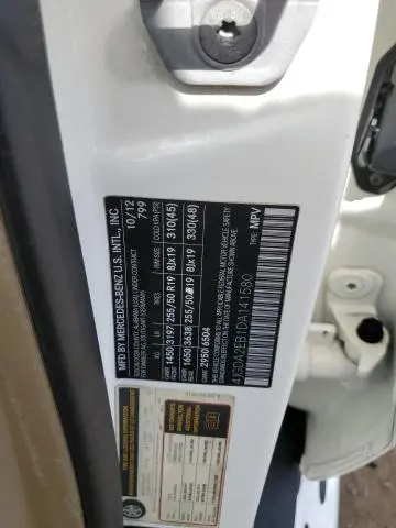 2013 MERCEDES-BENZ ML 350 BLUETEC  