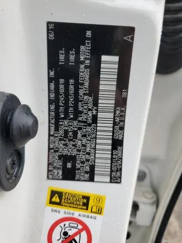2016 TOYOTA HIGHLANDER XLE  