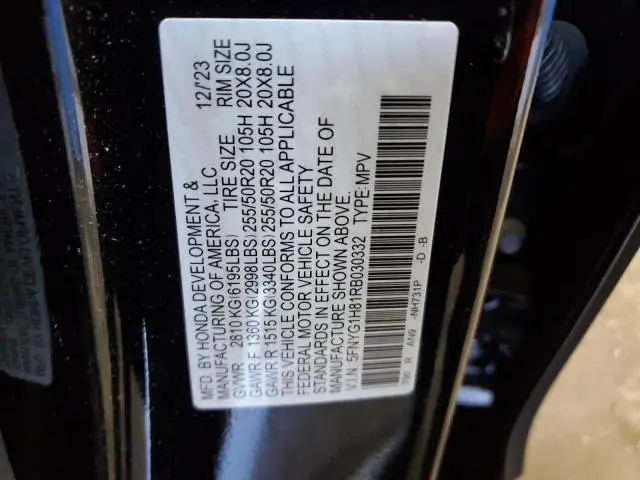 2024 HONDA PILOT ELITE  