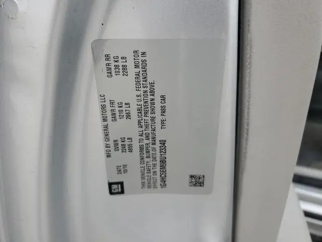 2011 BUICK LUCERNE CXL  