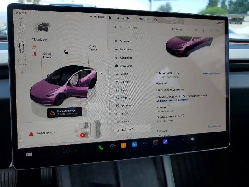 2025 TESLA MODEL 3   