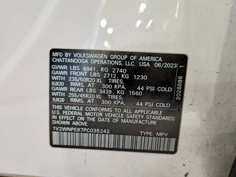2023 VOLKSWAGEN ID.4 PRO S  