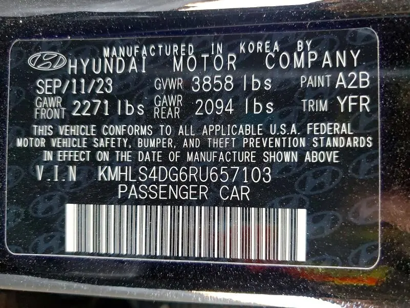 2024 HYUNDAI ELANTRA SEL  