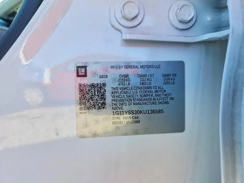 2019 CHEVROLET IMPALA LS  