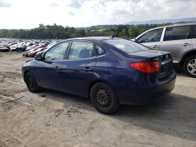 2010 HYUNDAI ELANTRA BLUE  