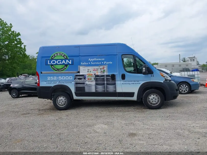 2019 RAM PROMASTER 1500 HIGH ROOF 136 WB