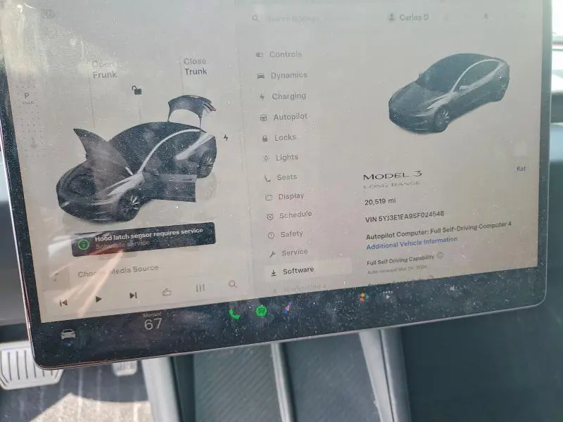 2025 TESLA MODEL 3   