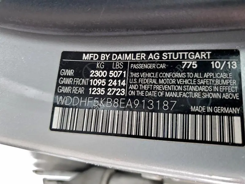 2014 MERCEDES-BENZ E 350  