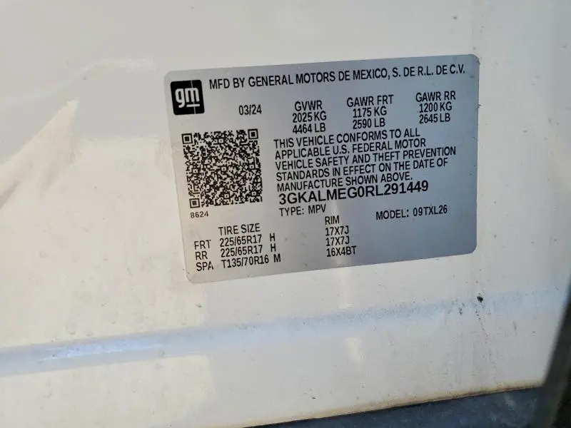 2024 GMC TERRAIN SLE  