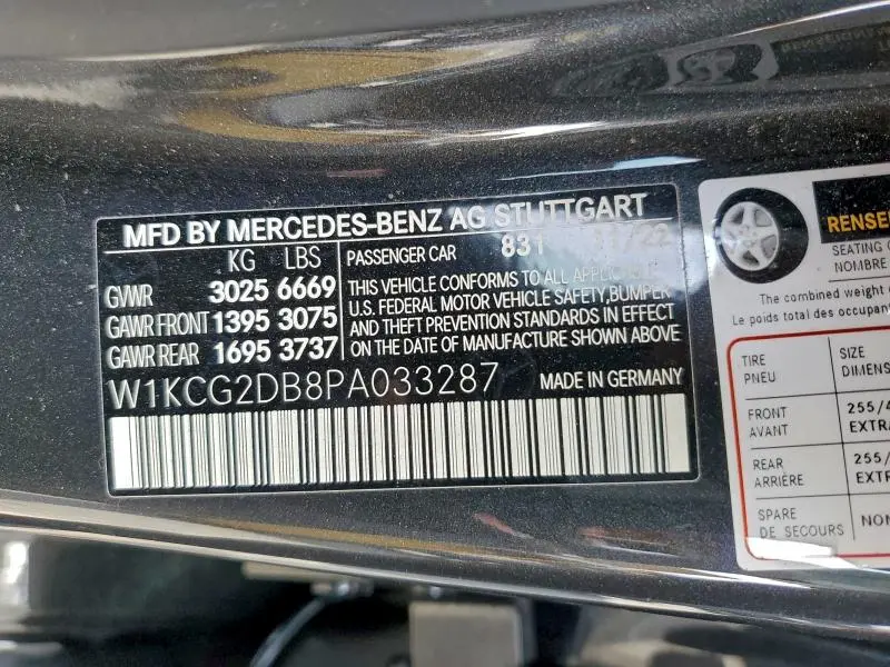 2023 MERCEDES-BENZ EQS SEDAN 450+  
