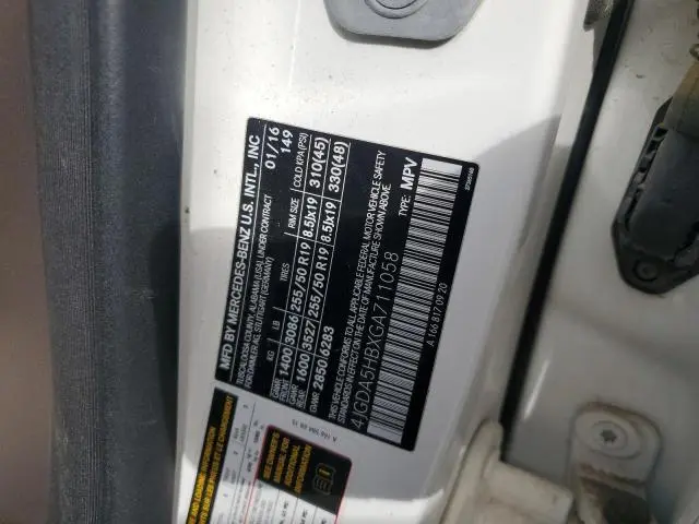 2016 MERCEDES-BENZ GLE 350 4MATIC  