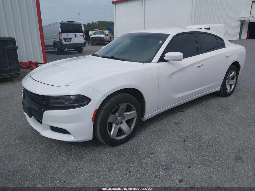 2019 DODGE CHARGER POLICE RWD