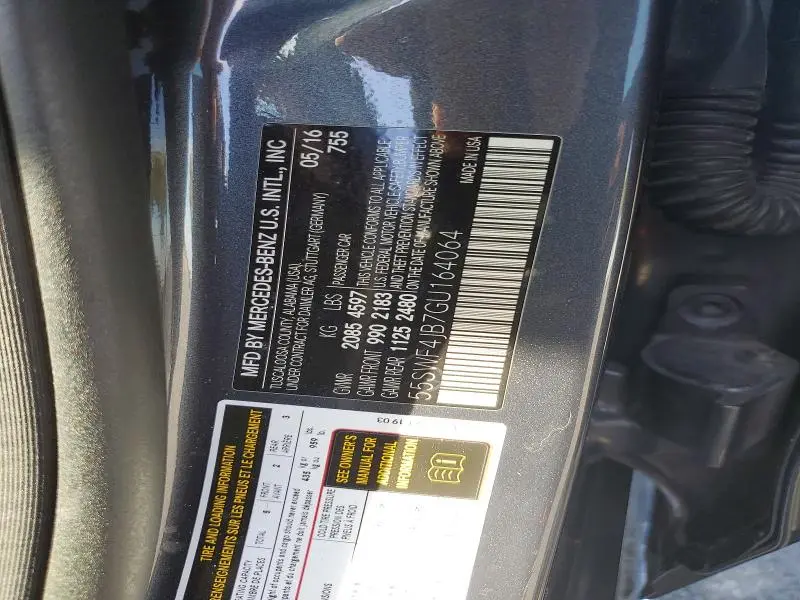2016 MERCEDES-BENZ C 300  
