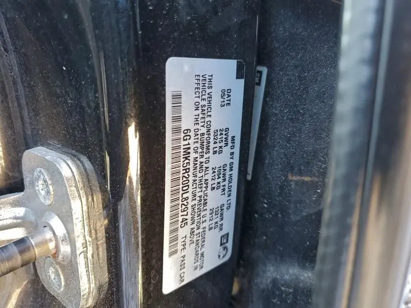 2013 CHEVROLET CAPRICE POLICE  