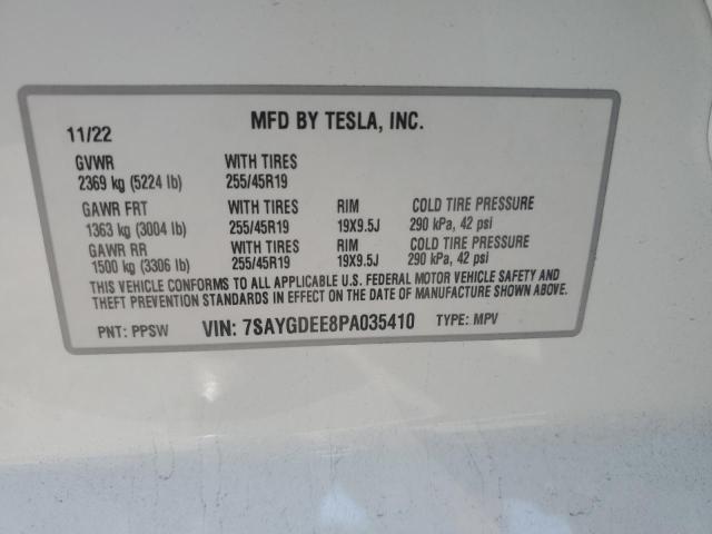 2023 TESLA MODEL Y 