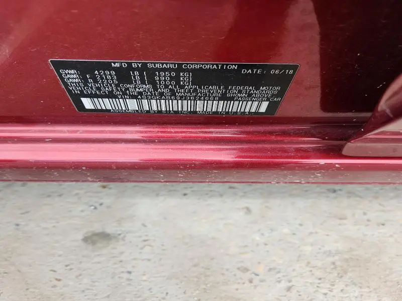 2018 SUBARU IMPREZA PREMIUM  