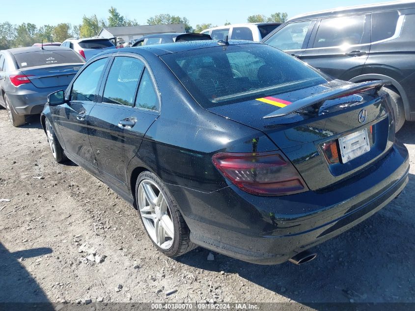 2010 MERCEDES-BENZ C 300 LUXURY 4MATIC/SPORT 4MATIC